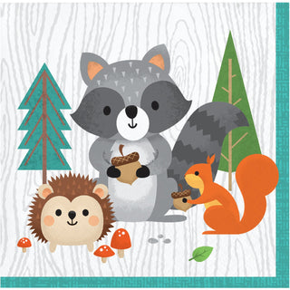 Woodland Party Napkins