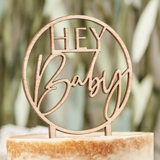 Greenery Baby Cake Topper