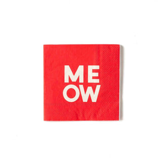 Meow Cocktail Napkins