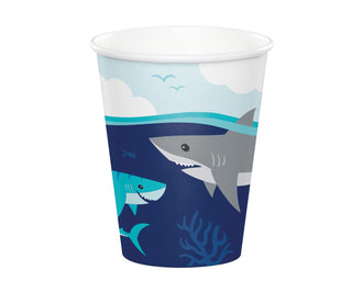 Shark Party Cups 8 Ct