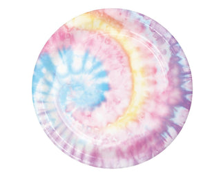 Tie Dye Party Large Plate