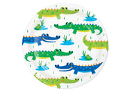 Alligator Party Dessert Plates