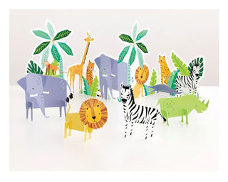 Jungle Safari Table Centerpieces
