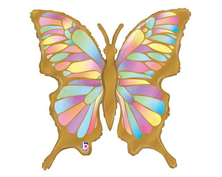 Holographic Butterfly Balloon Shape