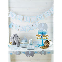 Blue Elephant Baby Balloon