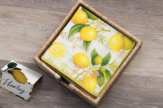 Large Lemon Party Plates