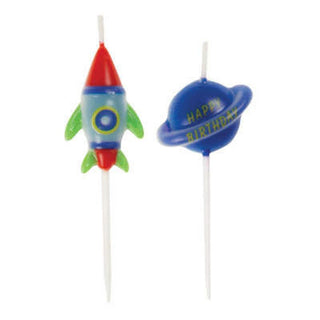 Outer Space Birthday Candles