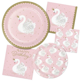 Swan Party Small Napkins