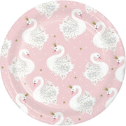 Swan Party Dessert Plates