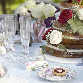 Alice in Wonderland Dessert Plates