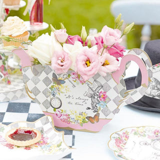 Alice in Wonderland Teapot Centerpiece