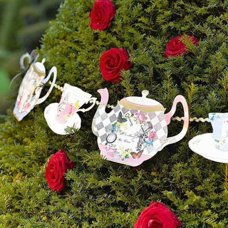 Alice in Wonderland Bunting Banner