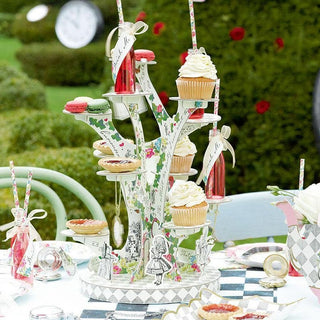 Alice in Wonderland Treat Stand