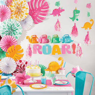 Girl Dinosaur Party Decor