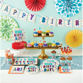 Birthday Burst Tablecover