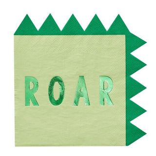 Dinosaur Roar Foil Napkins