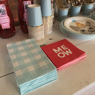 Meow Cocktail Napkins