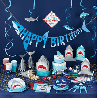 Shark Party Large Plates