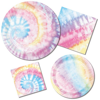 Tie Dye Party Fan Decoration