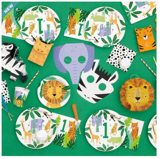 Jungle Safari First Birthday Napkins