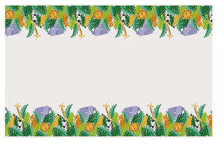 Jungle Safari Plastic Tablecover