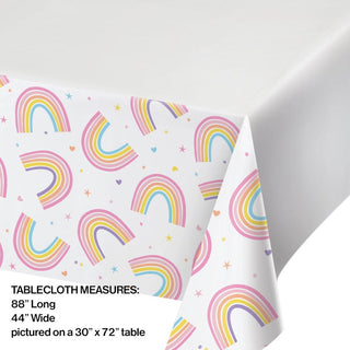 Happy Rainbow Tablecover