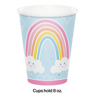 Happy Rainbow Cups