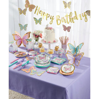 Butterfly Shimmer Butterfly Shaped Plates