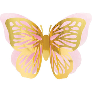 Butterfly Shimmer Wall Cutout