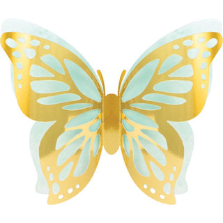 Butterfly Shimmer Wall Cutout
