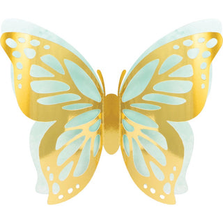 Butterfly Shimmer Wall Cutout