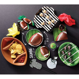 Football Buffet Plates