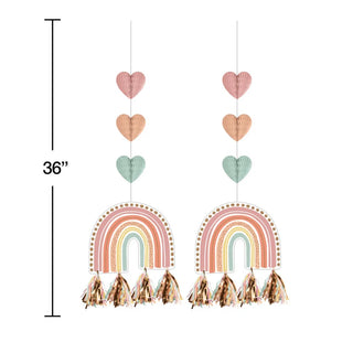 Boho Rainbow Hanging Decorations