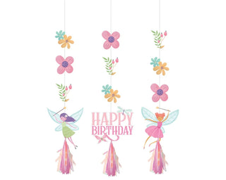 Fairy Forest Hanging Cutout Decorations