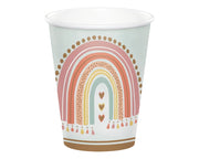 Boho Rainbow Party Cups