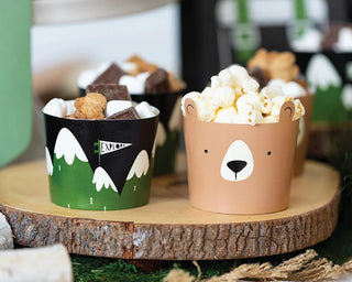 Adventure Bear Party Treat Cups