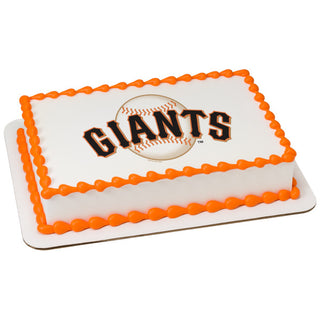 San Francisco Giants Edible Image Cake Topper