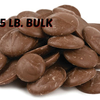 Merckens Melting Milk Chocolate Wafers | 5 lb. BULK