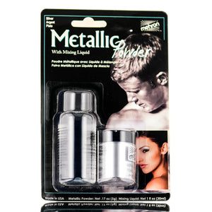 Silver Metallic Powder With Mixing Liquid