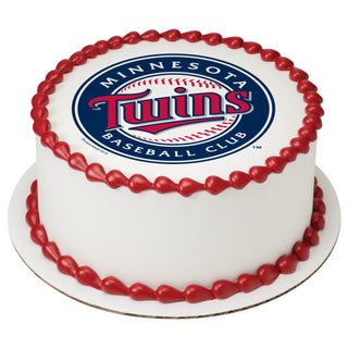 Minnesota Twins Edible Image Cake Topper