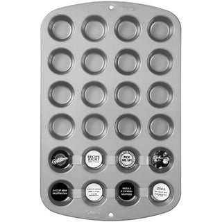 Wilton Recipe Right® 24 Cup Mini Muffin Pan