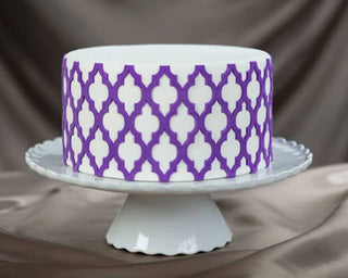 Marvelous Molds- Moroccan Lattice Silicone Onlay