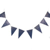 Paperlove Navy and Gold Pennant Banner