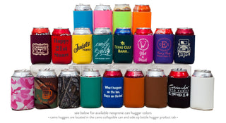 Custom Neoprene Can Huggers (Koozies) | 12 CT