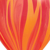 Latex Marbled Balloons/10 per pack/Helium Quality - Orange