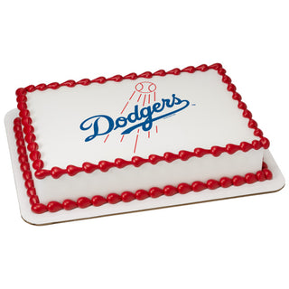 Los Angeles Dodgers Edible Image Cake Topper