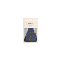 Paperlove Navy and Gold Pennant Banner