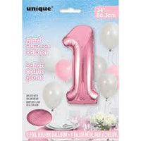 34" Balloon - Mylar -  Pink