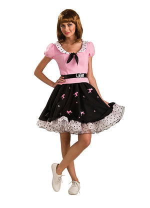Adult 50's Women's Poodle Dress Costume