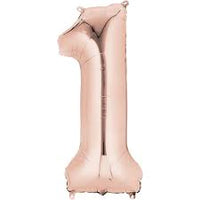 34" Rose Gold Balloons - Mylar # 1